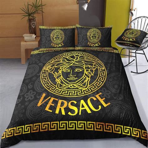 bed sheets versace|versace comforters on sale.